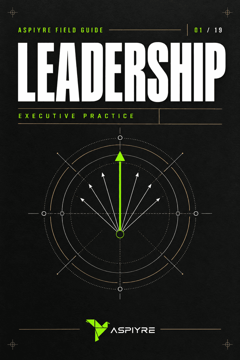 ASPIYRE Leadership field guide